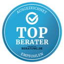 ausgezeichnet und empfohlen von BERATUNG.DE
